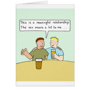 Gay Male Couple Relatie Cartoon Humor