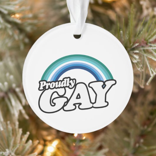 Gay Male en Proud Ornament (Boom)