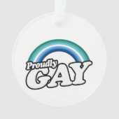 Gay Male en Proud Ornament (voorkant)