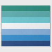 Gay Male Pride Flag Cadeaupapier (Vlak)