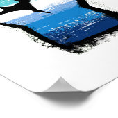 Gay Male Protest Fist Poster (Hoek)