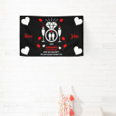 Gay Mannen 1e Wedding Jubileum Banner (Insitu)