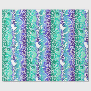 Gay Mannen MLM Pride Squiggle Cadeaupapier