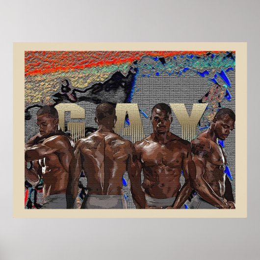 Gay Mannen Poster (Voorkant)