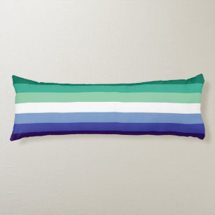 Gay Mannen Pride, Striped Print, LGBTQ PRIDE Lichaamskussen