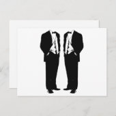 Gay Marriage Briefkaart (Voorkant / Achterkant)