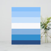 Gay men Flag Papier (Staand voorkant)