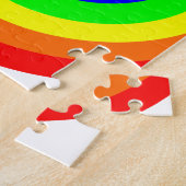 Gay Men Round Rainbow Puzzle (Côté)