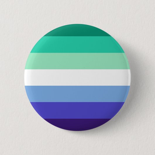 Gay MLM Pride Vlag LGBT Pride Ronde Button 5,7 Cm (Voorkant)