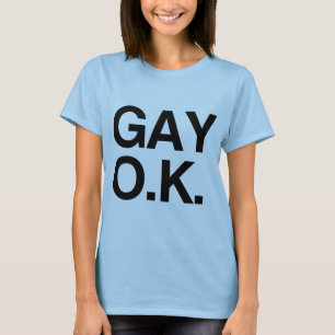 GAY OK -.png T-shirt