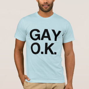 GAY OK -.png T-shirt