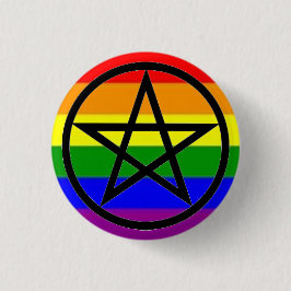 Gay Pagan Ronde Button 3,2 Cm