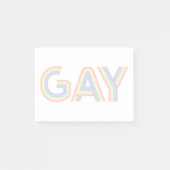 GAY POST-IT® NOTES (Voorkant)