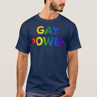 Gay Power Gay Rights Ltd Pride s2383 T-shirt