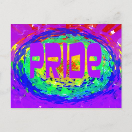 Gay Pride 2016 briefkaart (Voorkant)