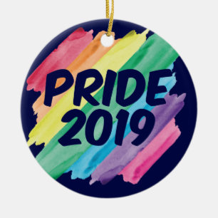Gay Pride 2019 Rainbow Keramisch Ornament