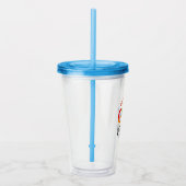Gay Pride Acryl Drinkbeker (Rechts)