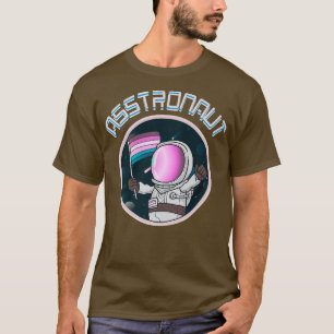 Gay Pride Astronaut LGBTQ Space Lesbian Mannen Wom T-shirt