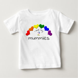 Gay Pride Baby ik hou van mijn 2-maanse regenboogh