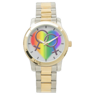 Gay Pride Bekijk uit dezelfde groep als ik hou van Horloge