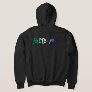 Gay Pride Bite Me Hoodie