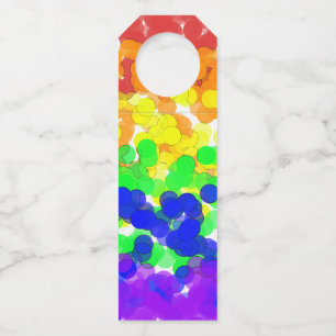 Gay Pride Bokeh Vlag Flessenhanger