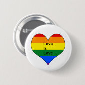 Gay Pride Button (Voorkant /achterkant)
