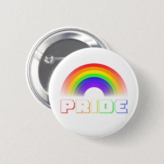 Gay Pride Button (Voorkant /achterkant)