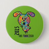 Gay Pride Button 2015 (Voorkant)