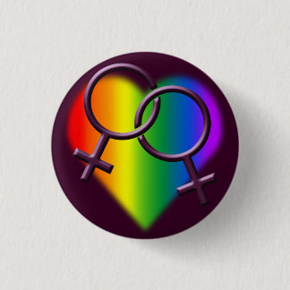 Gay Pride Buttonnen Buttonnen van de Rainbow Love  Ronde Button 3,2 Cm