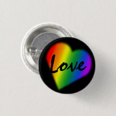 Gay Pride Buttons Same-Sex Rainbow Love Buttons (Voorkant /achterkant)