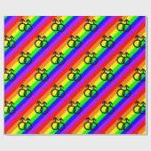 Gay Pride Cadeaupapier (Vlak)