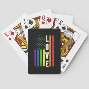Gay Pride Cadeaus Mannen Vrouwen LGBT Regenboog Vl Pokerkaarten