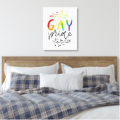 Gay Pride Canvas Afdruk (Insitu (Slaapkamer))