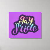 Gay Pride Canvas Afdruk (Voorkant)