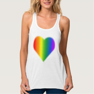 Gay pride Chemise femme's Rainbow Love Débardeur