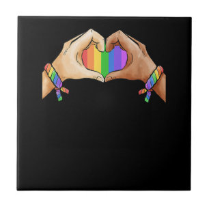 Gay Pride Clothing LGBT Rainbow Flag T shirt T-shi Tegeltje