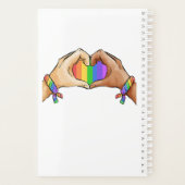 Gay ?Pride Clothing Lgbt Rainbow  Planner (Achterkant)