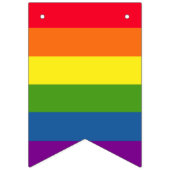 Gay pride coloré de drapeau d'arc-en-ciel (Premier drapeau)