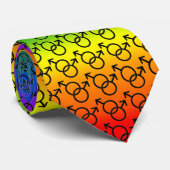 Gay pride Cravates Gay pride de même sexe (Roulé)