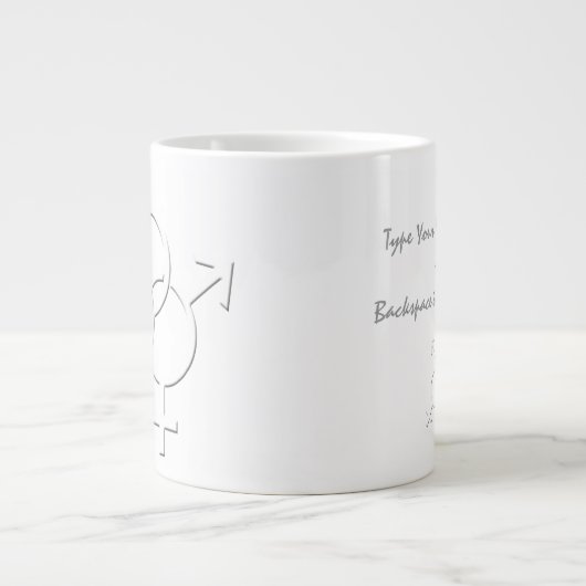 Gay Pride Cups Mok Custom Same-Sex Love Mok (Voorkant)