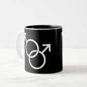 Gay Pride Cups Mokken Mannen Gay Pride Cups (Voorkant links)