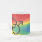 Gay Pride Cups Mokken Mannen Gay Pride Gifts (Voorkant links)