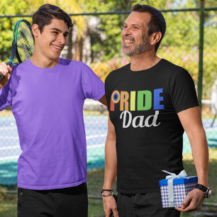 Gay Pride Dad LGBTQ Vaderdag T-shirt