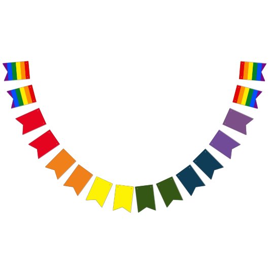 Gay Pride Design 2 Vlaggetjes (Alle)