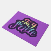 Gay Pride Deurmat (Schuin)