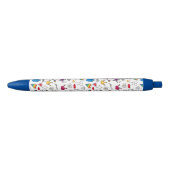 Gay Pride Doodle Pattern Blauwe Inkt Pen (Voorkant)