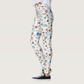 Gay Pride Doodle Pattern Leggings (Links)
