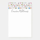 Gay Pride Doodle Pattern Post-it® Notes (Voorkant)
