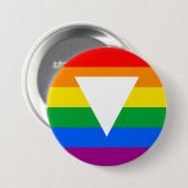 Gay Pride Driehoeksontwerp Ronde Button 7,6 Cm (Voorkant /achterkant)